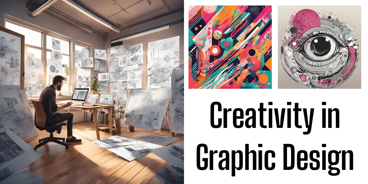 Creativity in graphic designing
