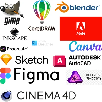 Types of Softwares Graphics Designing